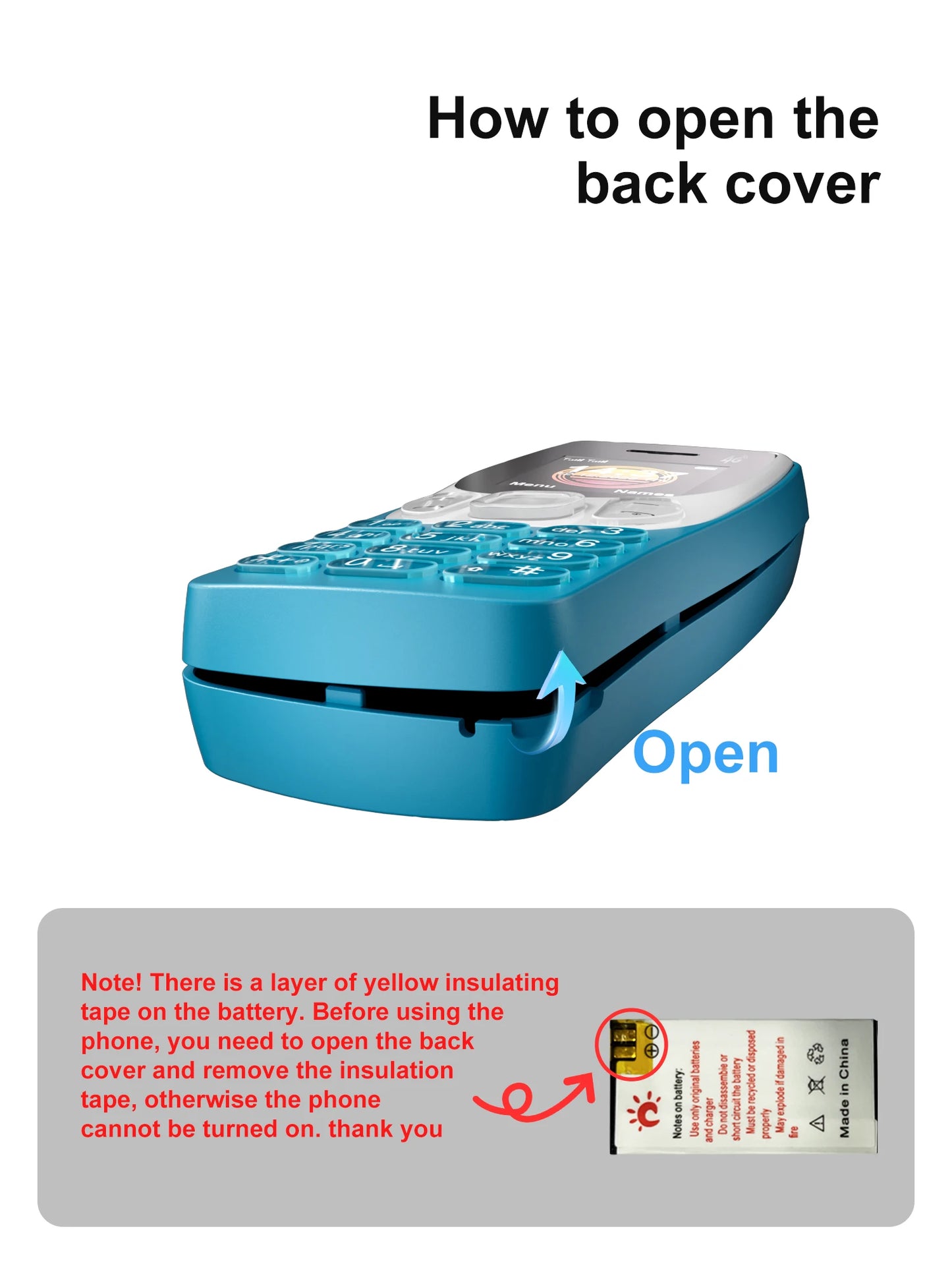 SERVO BM80 LTE 4G Mini Mobile Phone Dual SIM Standby Speed Dial Blacklist Call Recording 0.85" Screen Super Small Phones Back-up