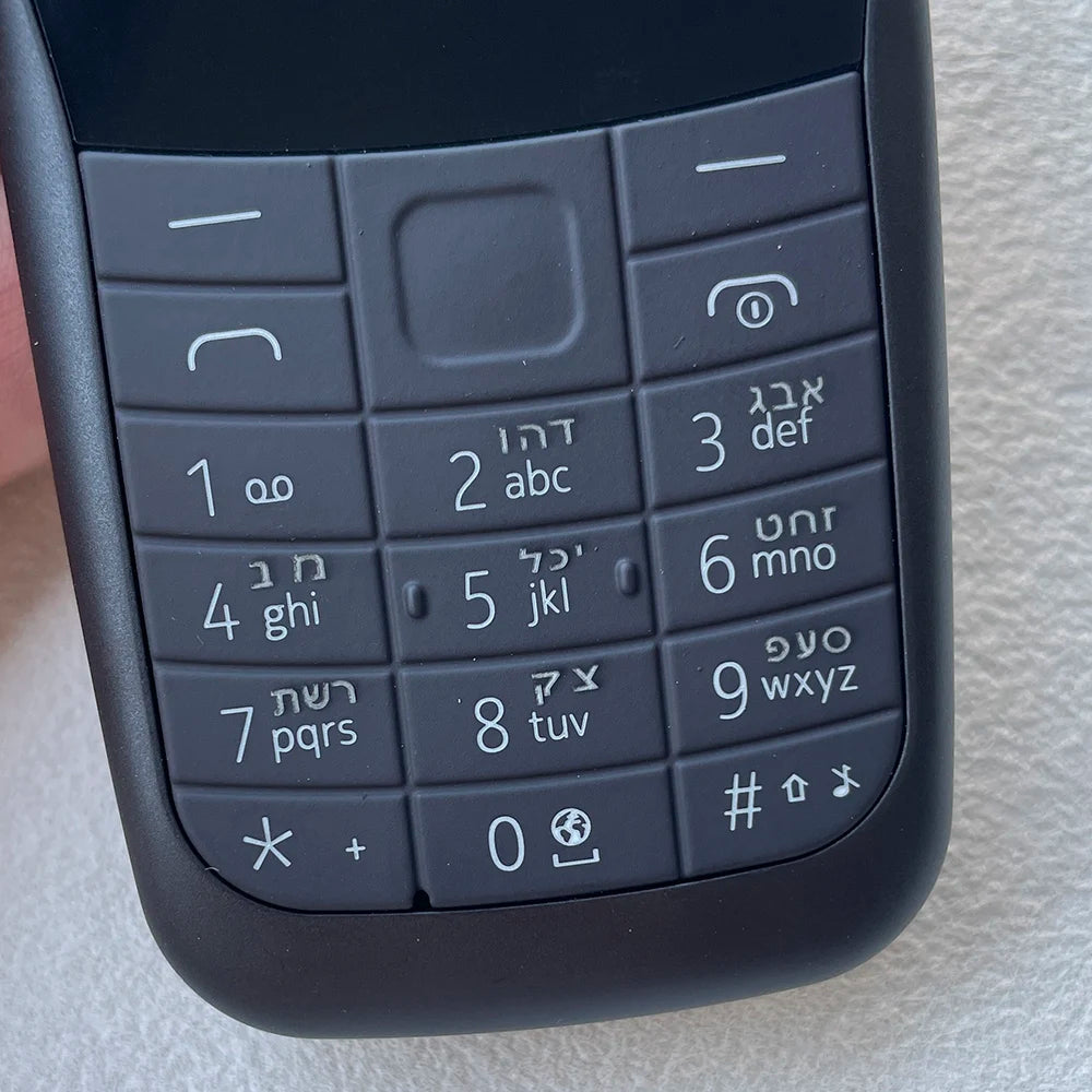 Original 220 4G Unlocked Mobile Cell Phone Dual SIM 2.4" Russian Hebrew Arabic Keyboard FM Bluetooth Cellphone.Made on 2019 Year